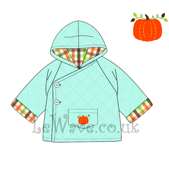 Pumpkin Quilted Coat - LU 29