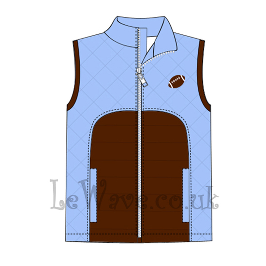 Football Quilted Coat - LU 40