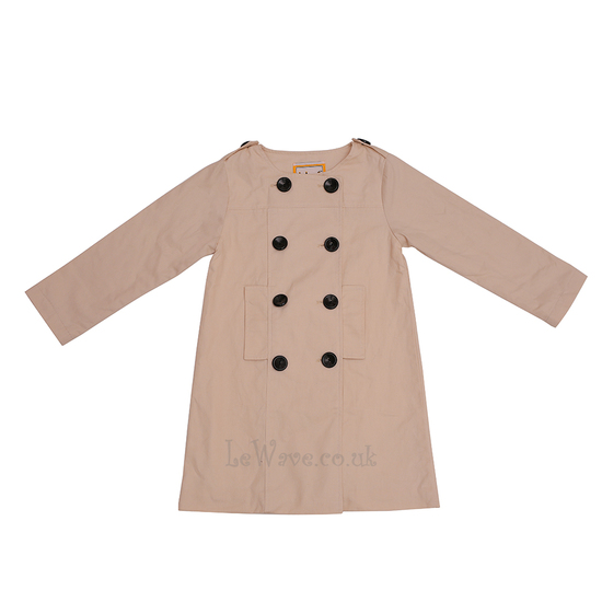 Stylish Little Boy Creamy Coat- CT 25