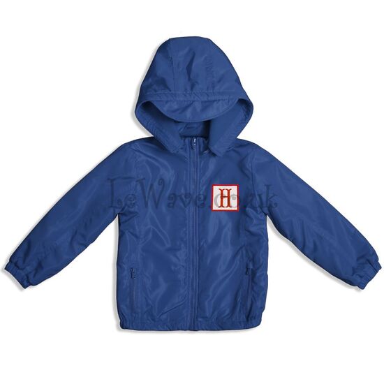 Lovely blue monogram boy windbreaker jacket - WJ 09