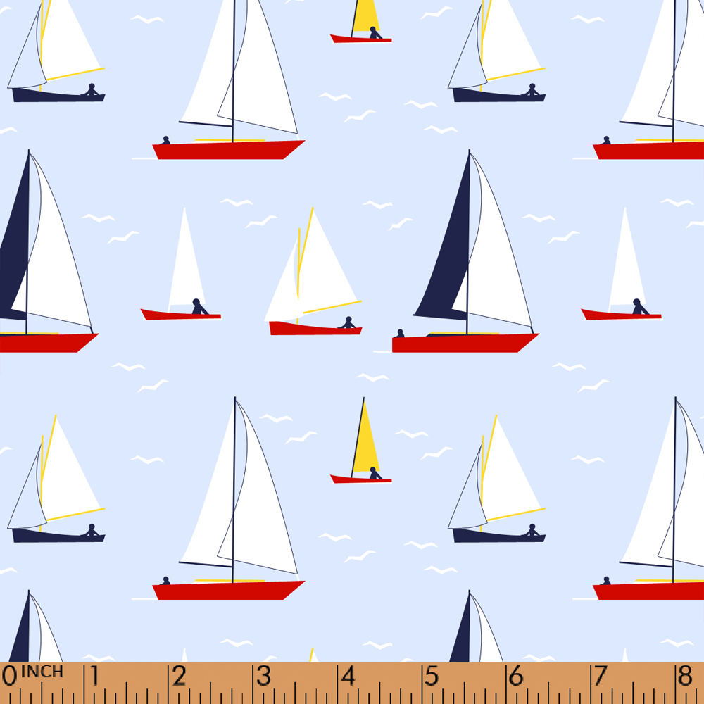 F111- sailboat fabric