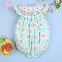 coral-geometric-smock-mint-bubble-for-baby-girl---lq-41