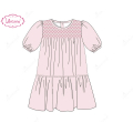 honeycomb-smocking-dress-in-peack-pink-for-girl---ld476