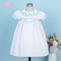 honeycomb-smocking-dress-mint-green-dots-on-white-for-girl---ld512