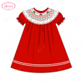 smocked-dress-in-red-christmas-theme-for-girl---ld551