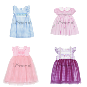 All about hand smocked dresses for little girls in Lewave (part 1)